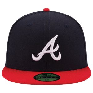 New Era Braves 59Fifty Authentic Cap - Adult
