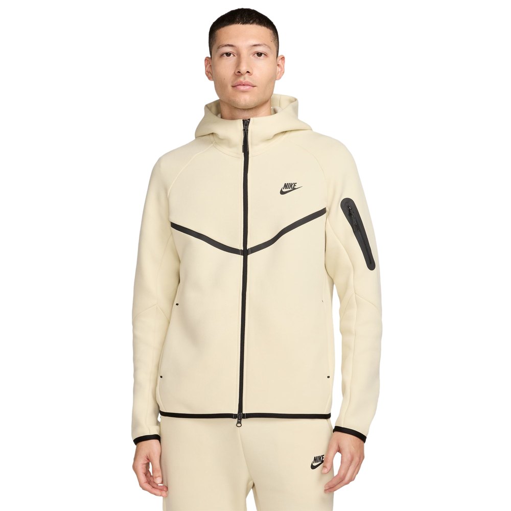 Nike Tech Fleece Full-Zip Windrunner Hoodie - Black/Grey