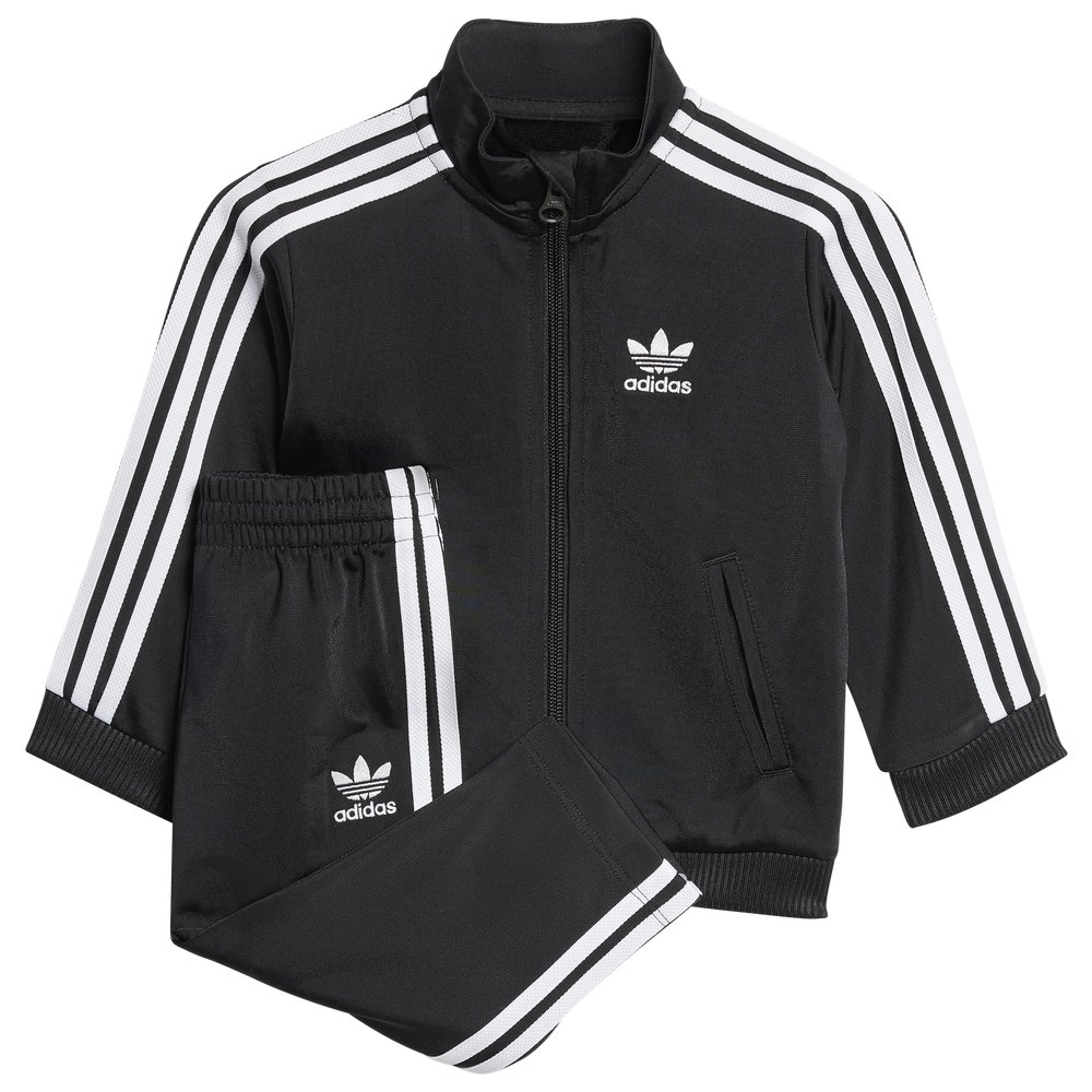 adidas Originals Firebird Track Suit - Black/White
